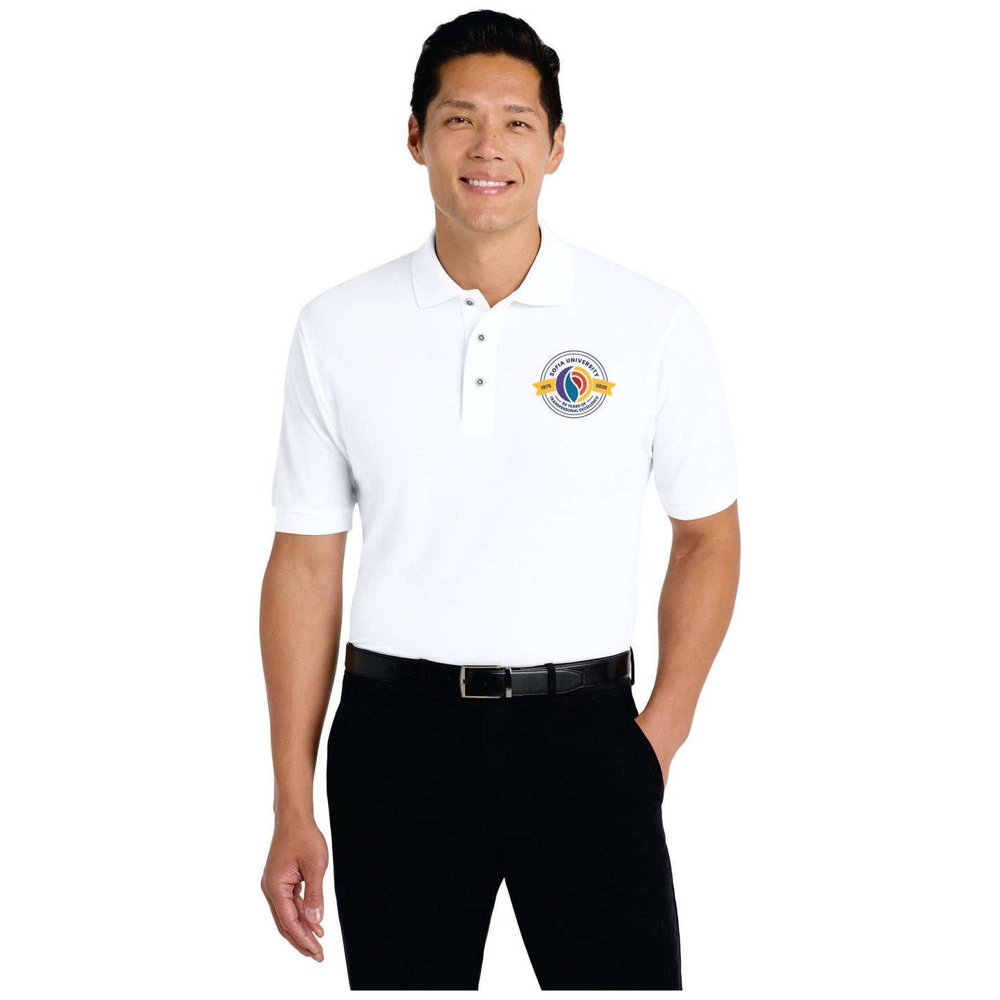 50th Anniversary Port Authority Silk Touch Polo