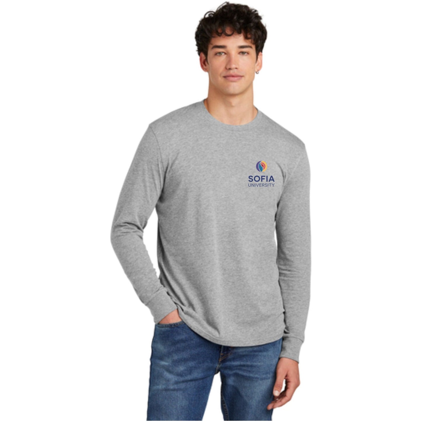 District ® Perfect Blend ® CVC Long Sleeve Tee