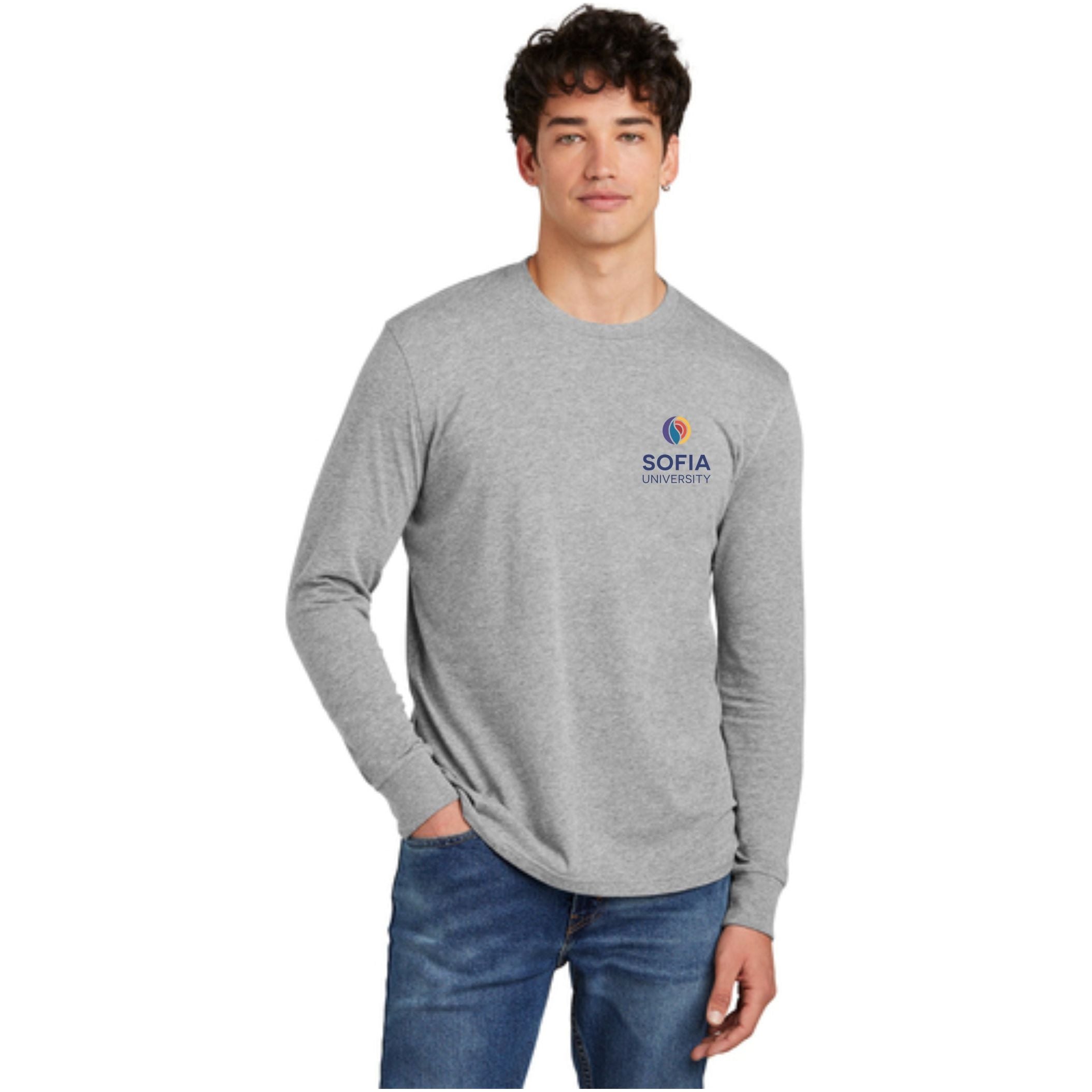 District ® Perfect Blend ® CVC Long Sleeve Tee – Sofia Swag Store