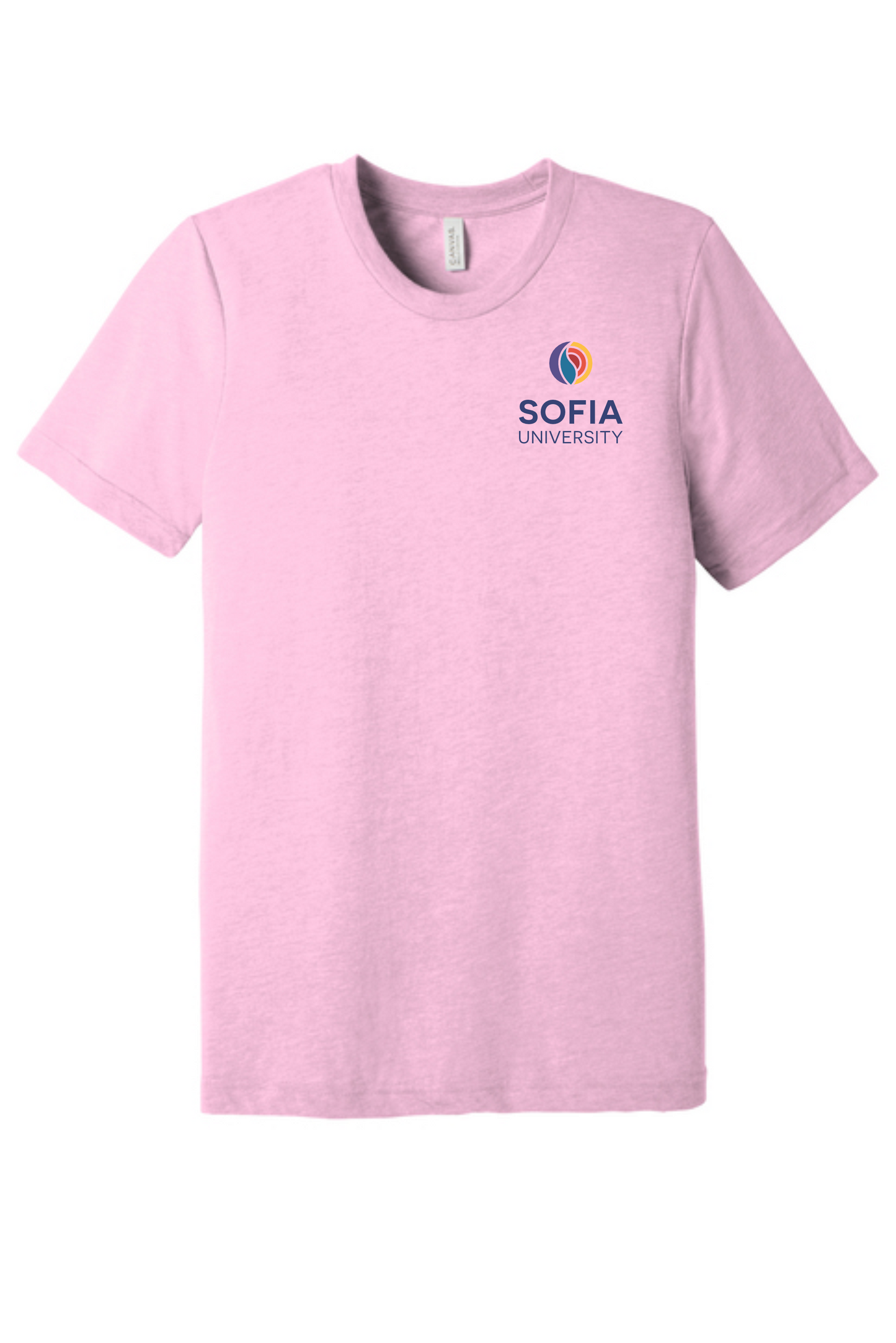 BELLA+CANVAS® Unisex Triblend Short Sleeve Tee Left Chest Print
