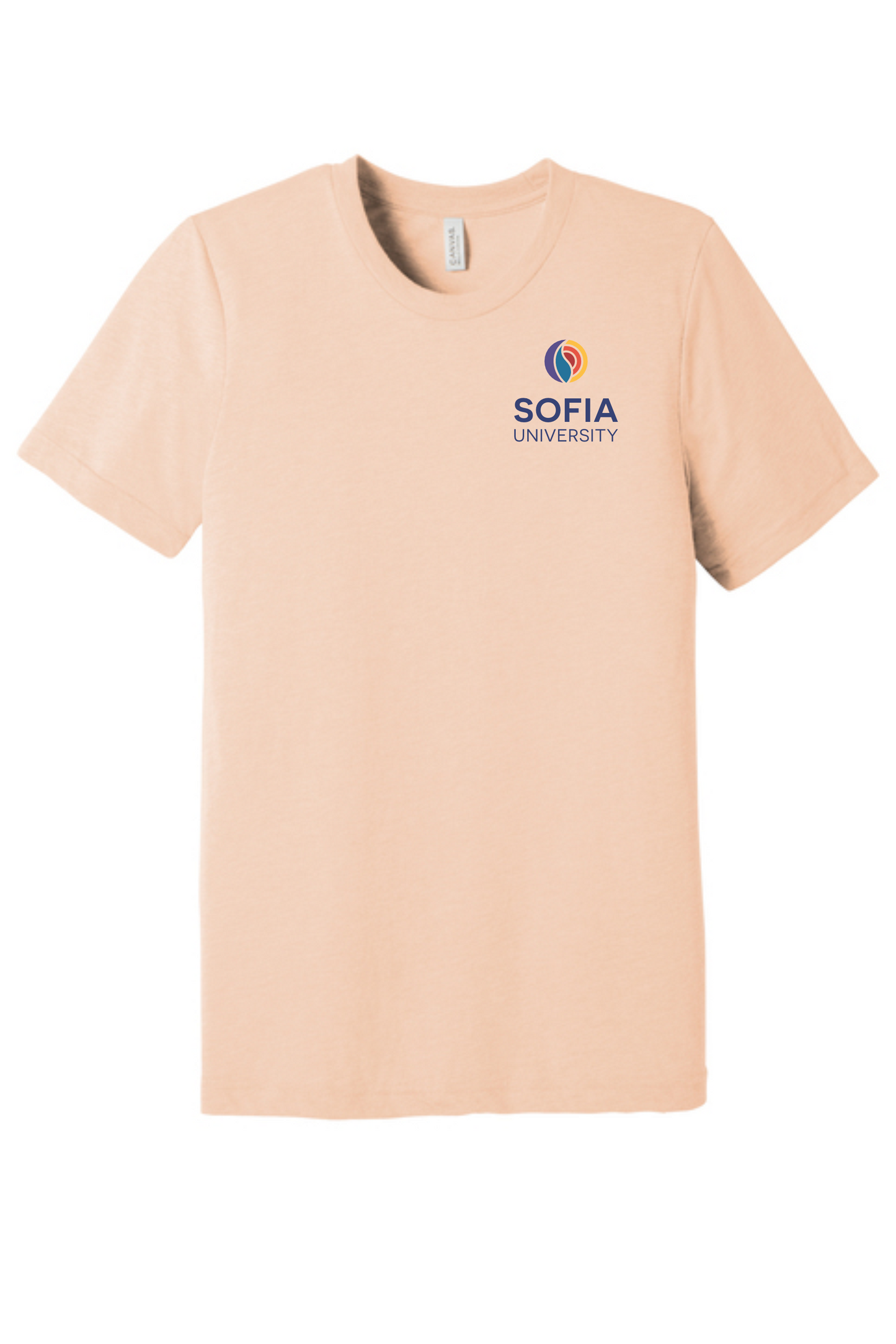 BELLA+CANVAS® Unisex Triblend Short Sleeve Tee Left Chest Print