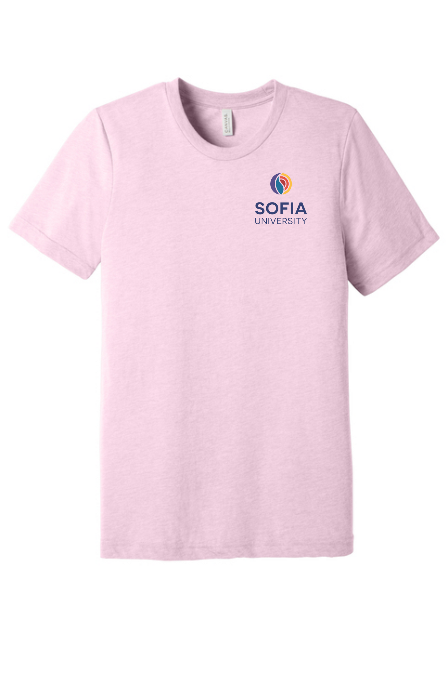 BELLA+CANVAS® Unisex Triblend Short Sleeve Tee Left Chest Print