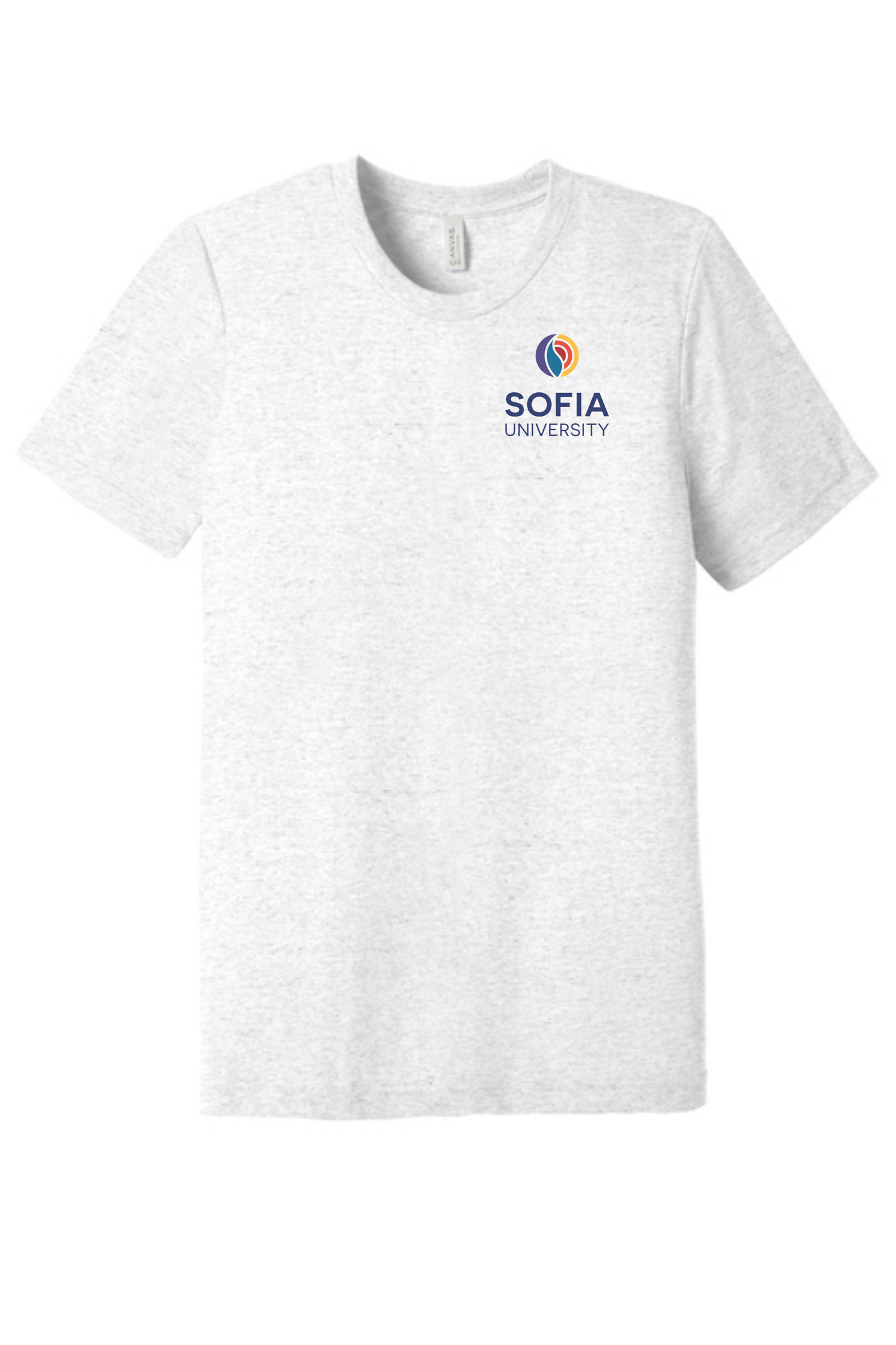 BELLA+CANVAS® Unisex Triblend Short Sleeve Tee Left Chest Print